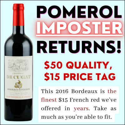 Finally Back!! $15 Pomerol IMPOSTER Cugat Master Somm Secret