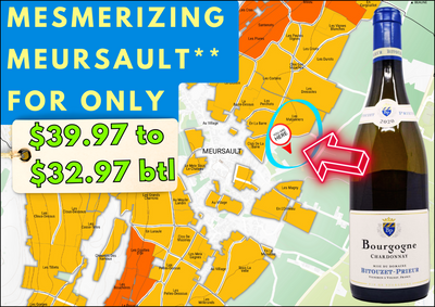 MEURSAULT 1er Cru $39-32=White Burg Deal of the Decade