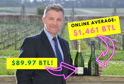 $89 vs $1,461 Salon's Delamotte Le Mesnil Blanc de Blancs