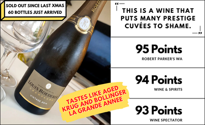 Aged Krug Taste-Alike: 95pt Louis Roederer '14