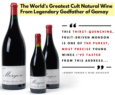 Don't buy this. Cult Lapierre Morgon "Most pure wine I've ever tasted"