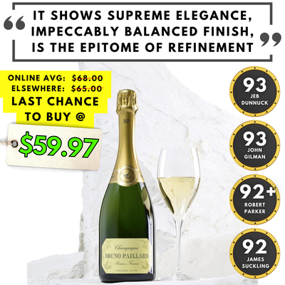 Final Sale🍾 Bruno Paillard "Epitome of Refinement" Champagne