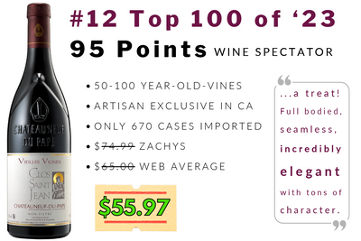 Wine Spectator's Rank #12 Top 100 🌟 CdP Stunner - Exclusive in CA