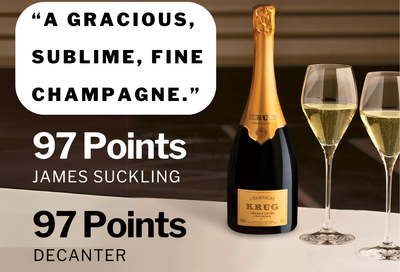 2x 97pt KRUG 🍾 Sale "Sublime, Incredible, One for the Ages"