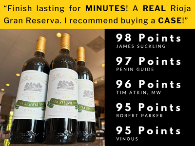 98pt "BEST Since '64" La Rioja Alta 904 Gran Reserva Epic '15