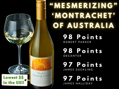 2x 98pt "Montrachet of Margaret River, Mesmerizing"