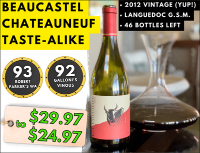 $29 Beaucastel Taste-Alike 💥 $14 Pomerol Imposter 💥 $34 Premier Cru Burg