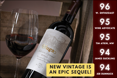 Tasting's🥇Seller: $49 v $400 Muga Rioja! 5x 96-94pts + contains Aro/Torre/Prado Enea Vyd