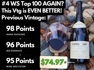 98pt #4 WS Top 100 REPEAT! Raen Cult Sonoma Cst